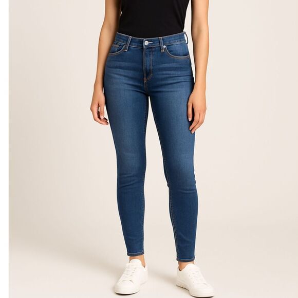 Judy Blue Style 8390 Stretch Skinny Jeans Mid-Wash Sculpting Demin Women's 11/30 - Picture 1 of 9